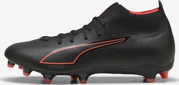 PUMA Fußballschuh 'Ultra 6 Match+' in Schwarz: Vorderseite