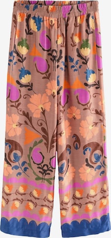 NextWide Leg/ Široke nogavice Hlače - smeđa boja: prednji dio