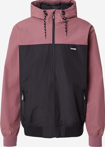 Iriedaily Jacke 'Auf Deck' in Lila: Vorderseite