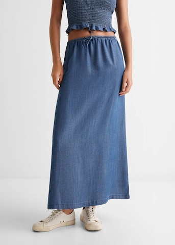MANGO TEEN Skirt 'Tency' in Blue: front