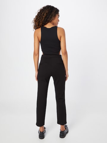 Lindex - regular Pantalón chino 'Diana' en negro