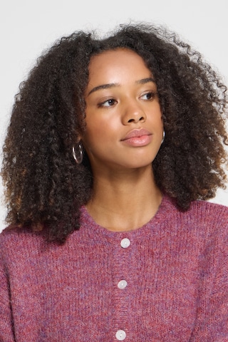 ICHI Knit cardigan 'IHBelablue' in Pink