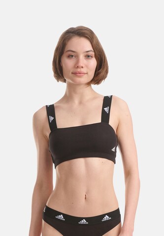ADIDAS ORIGINALS Bralette Bra ' Bandeau ' in Black