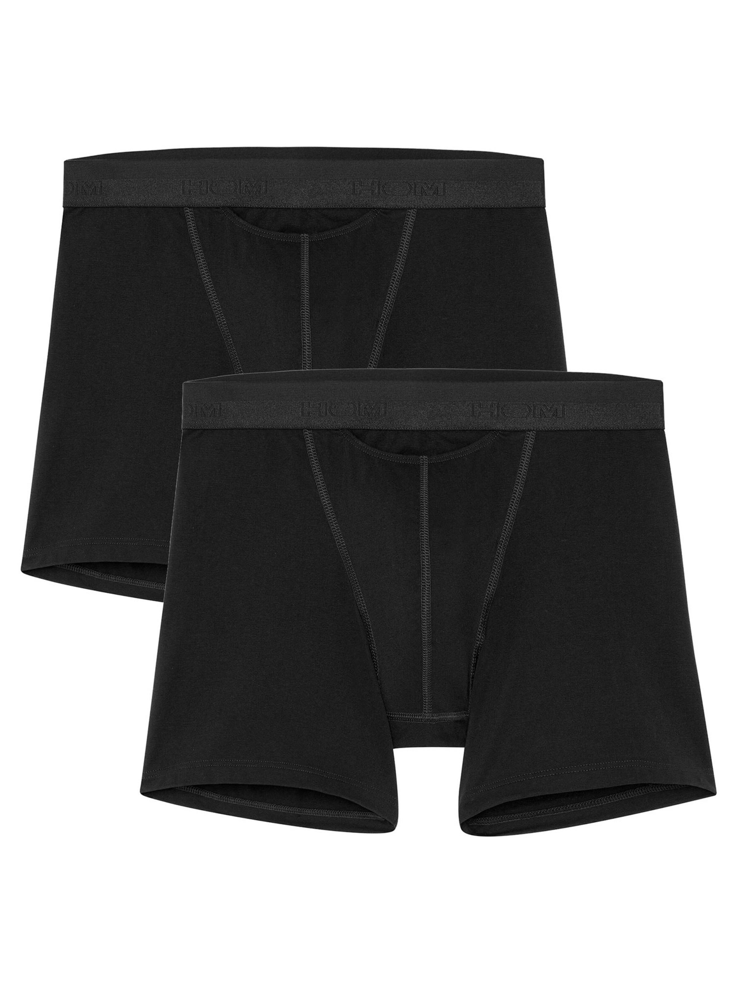 HOM Boxershorts ' Long Boxer Briefs HO1 ' in Zwart: voorkant