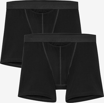 HOM Boxershorts ' Long Boxer Briefs HO1 ' in Zwart: voorkant
