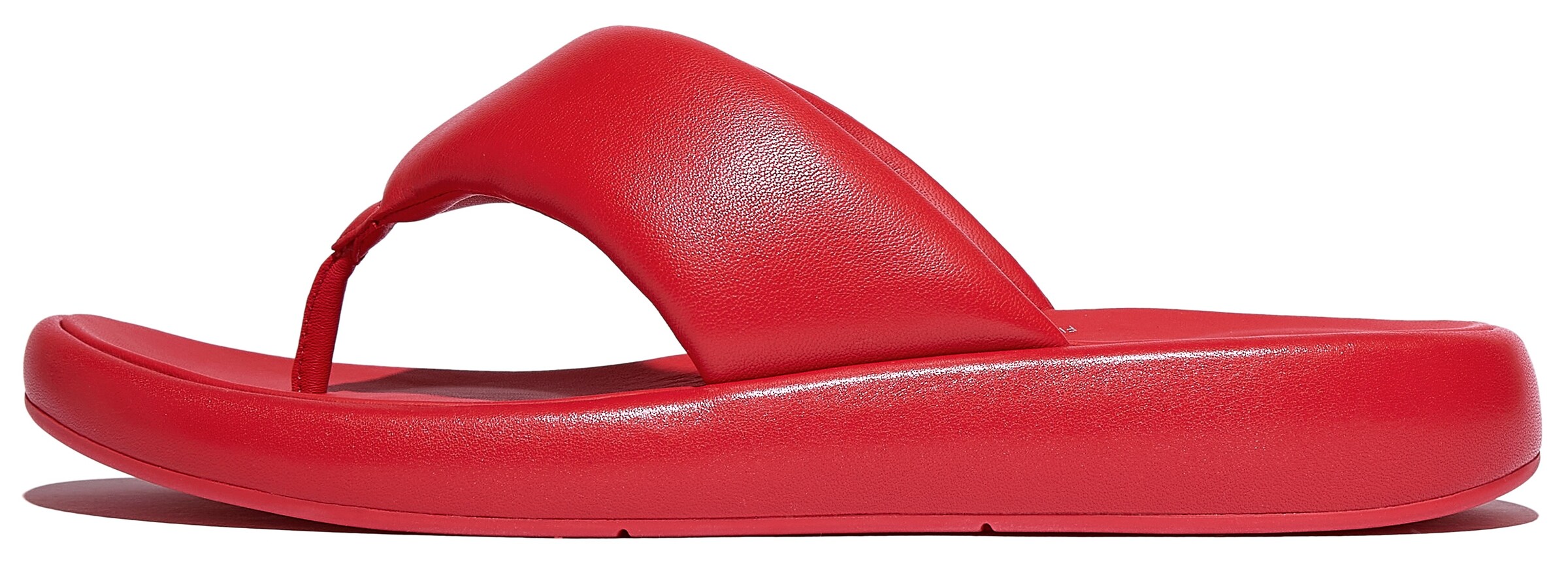 FitFlop T-Bar Sandals in Red