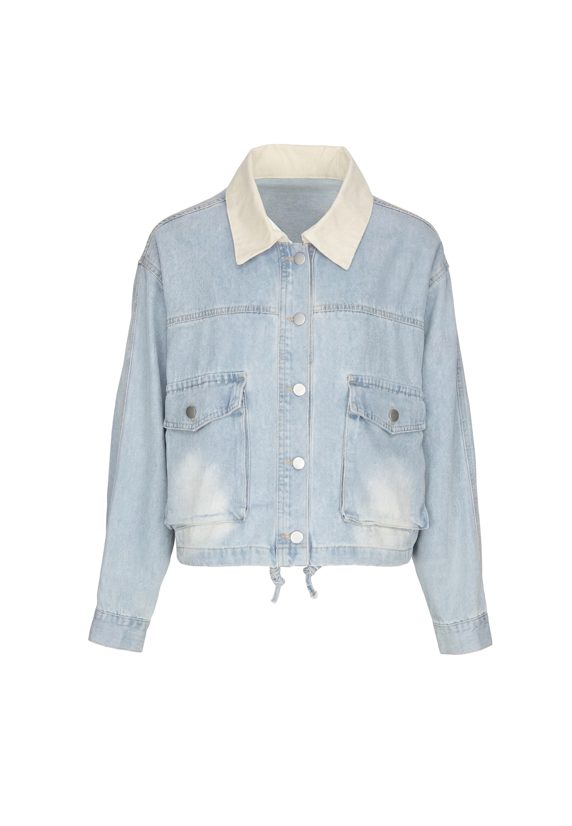 MYMO - Chaqueta de entretiempo en azul: frente