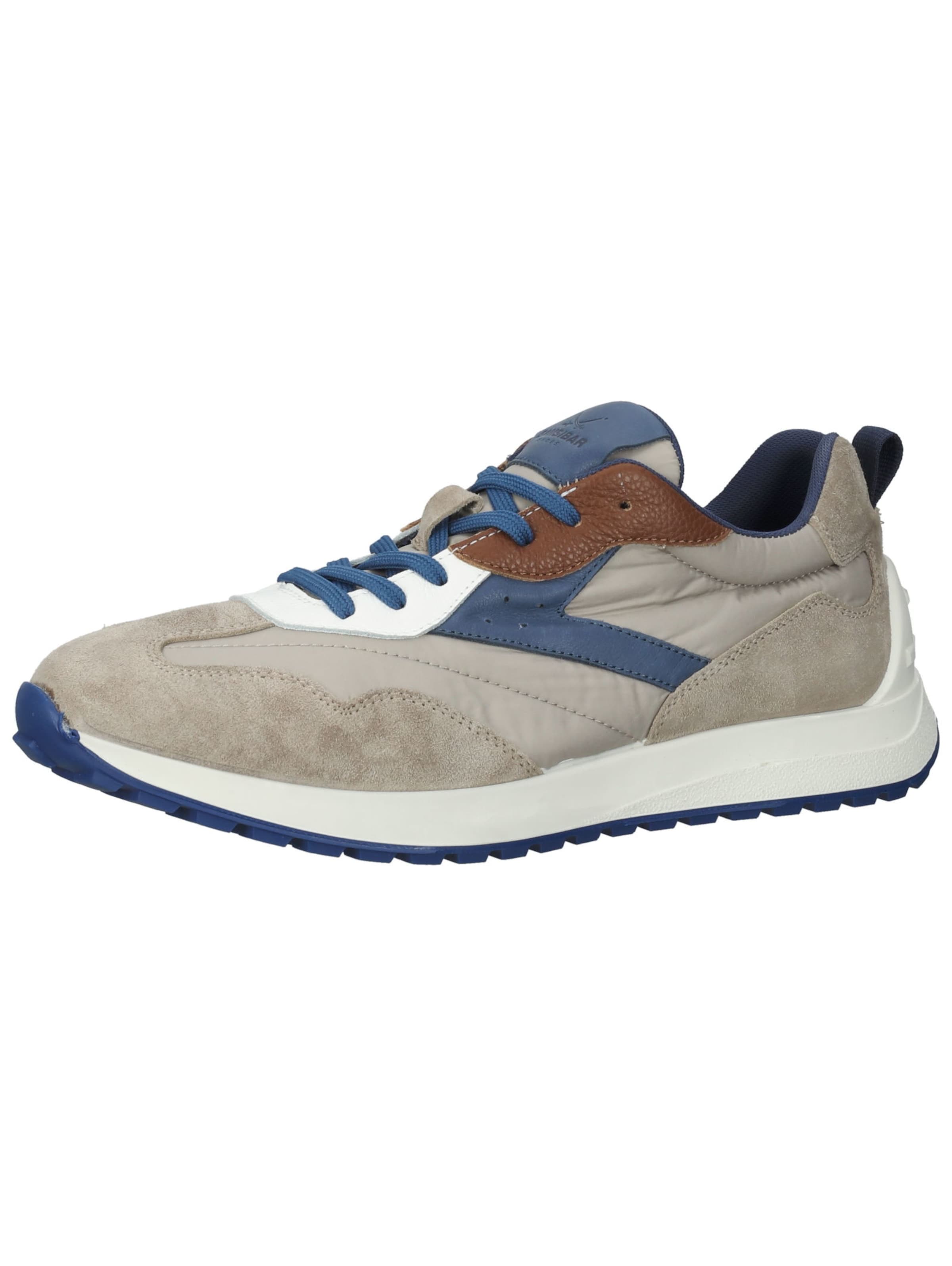 SANSIBAR Platform trainers in Beige: front