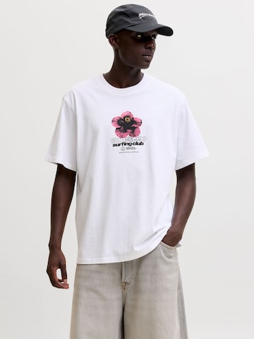 JACK & JONES Shirt in White: front