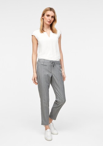 COMMA Slim fit Pants in Grey