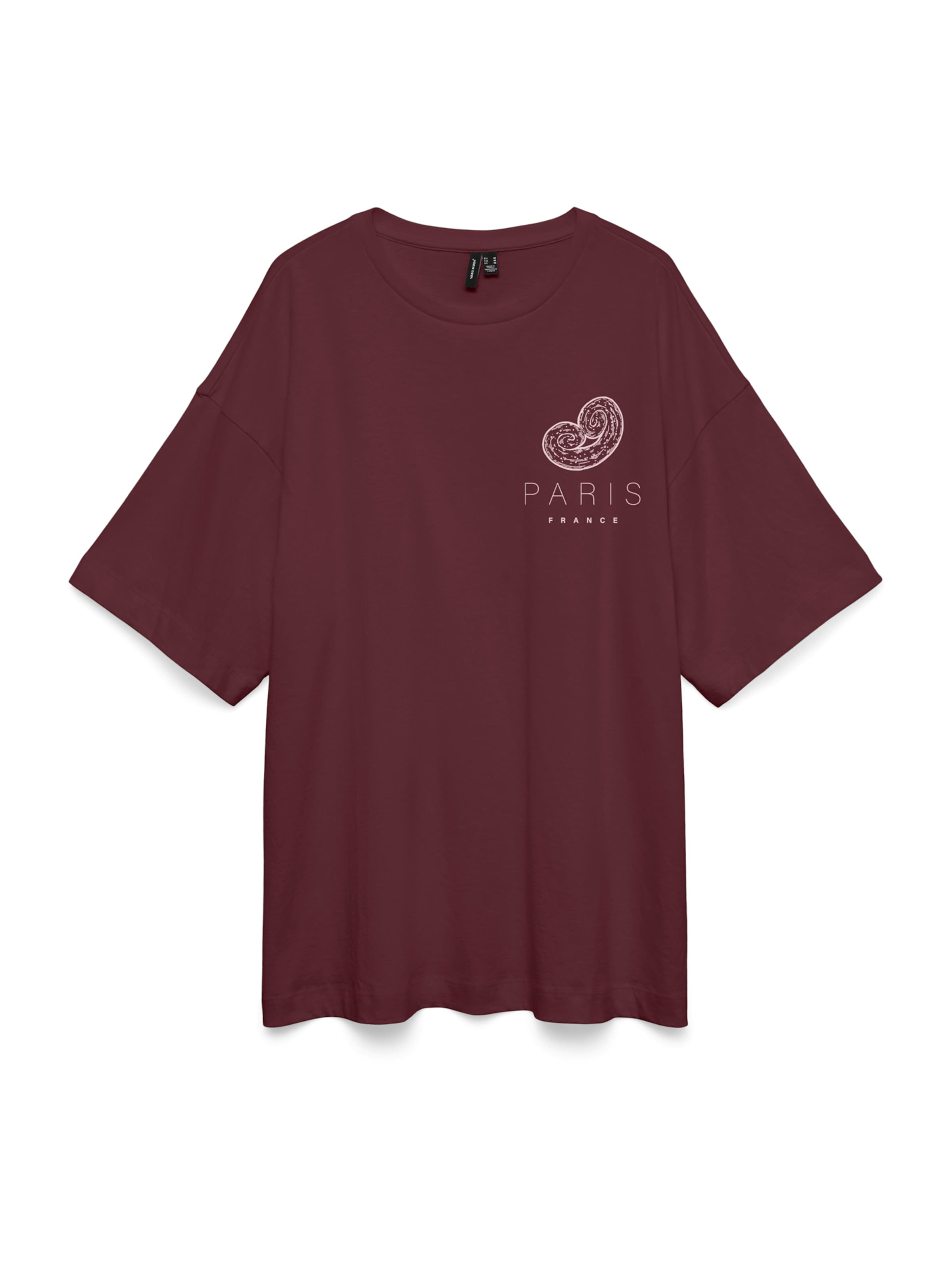 VERO MODA Shirt 'VMHAILEY' in Rood: voorkant