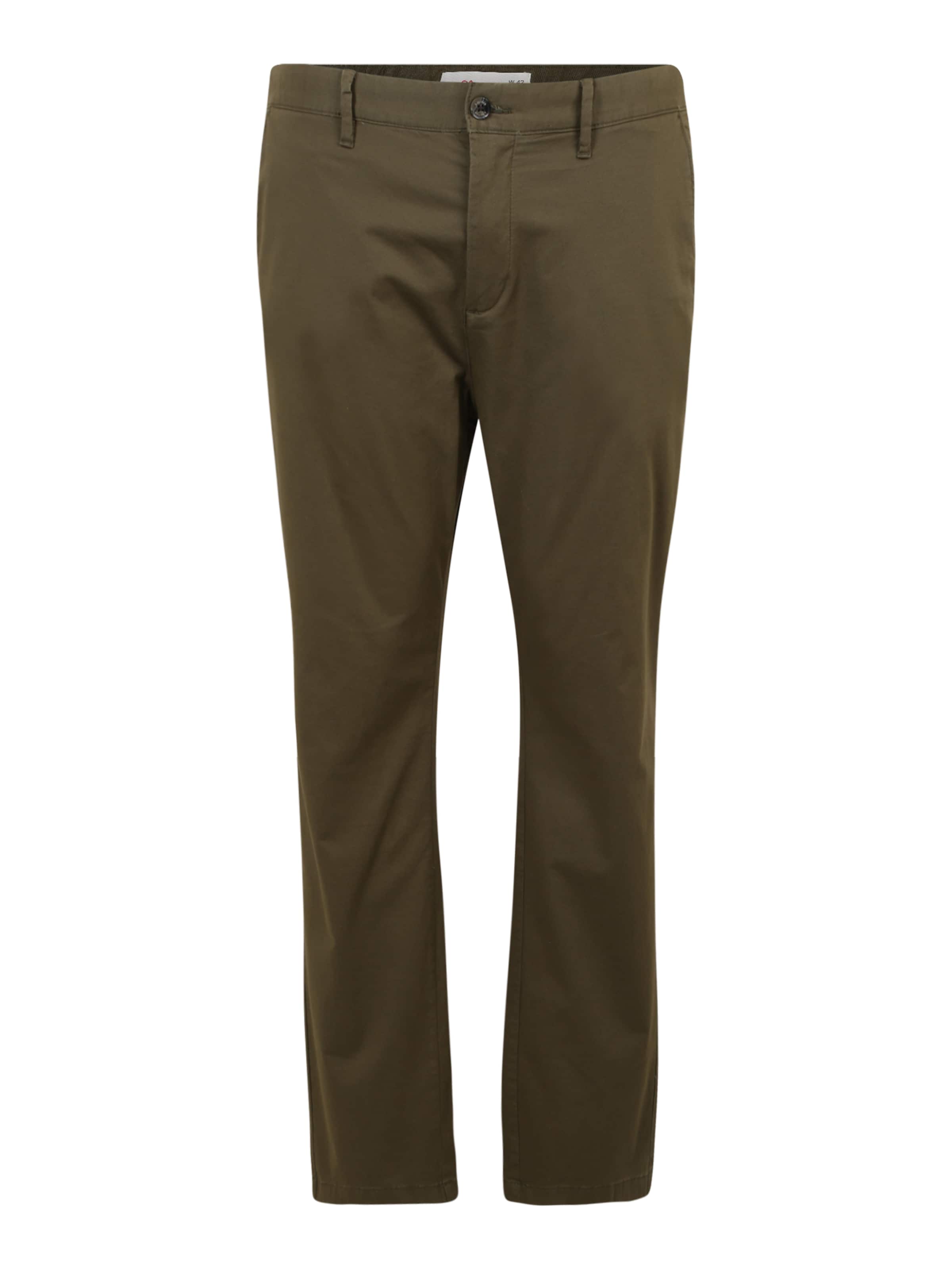 s.Oliver regular Παντελόνι τσίνο 'Detroit' σε πράσινο: μπροστά