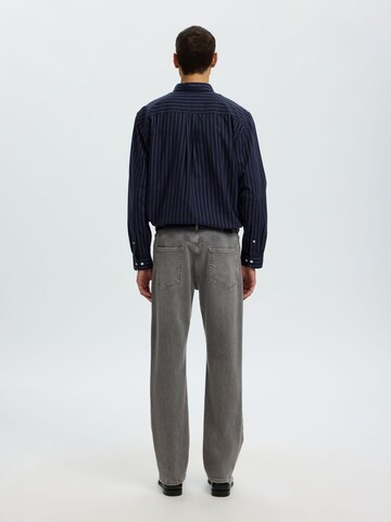 SELECTED Regular Jeans 'SLH196-Ben Kori' in Grijs