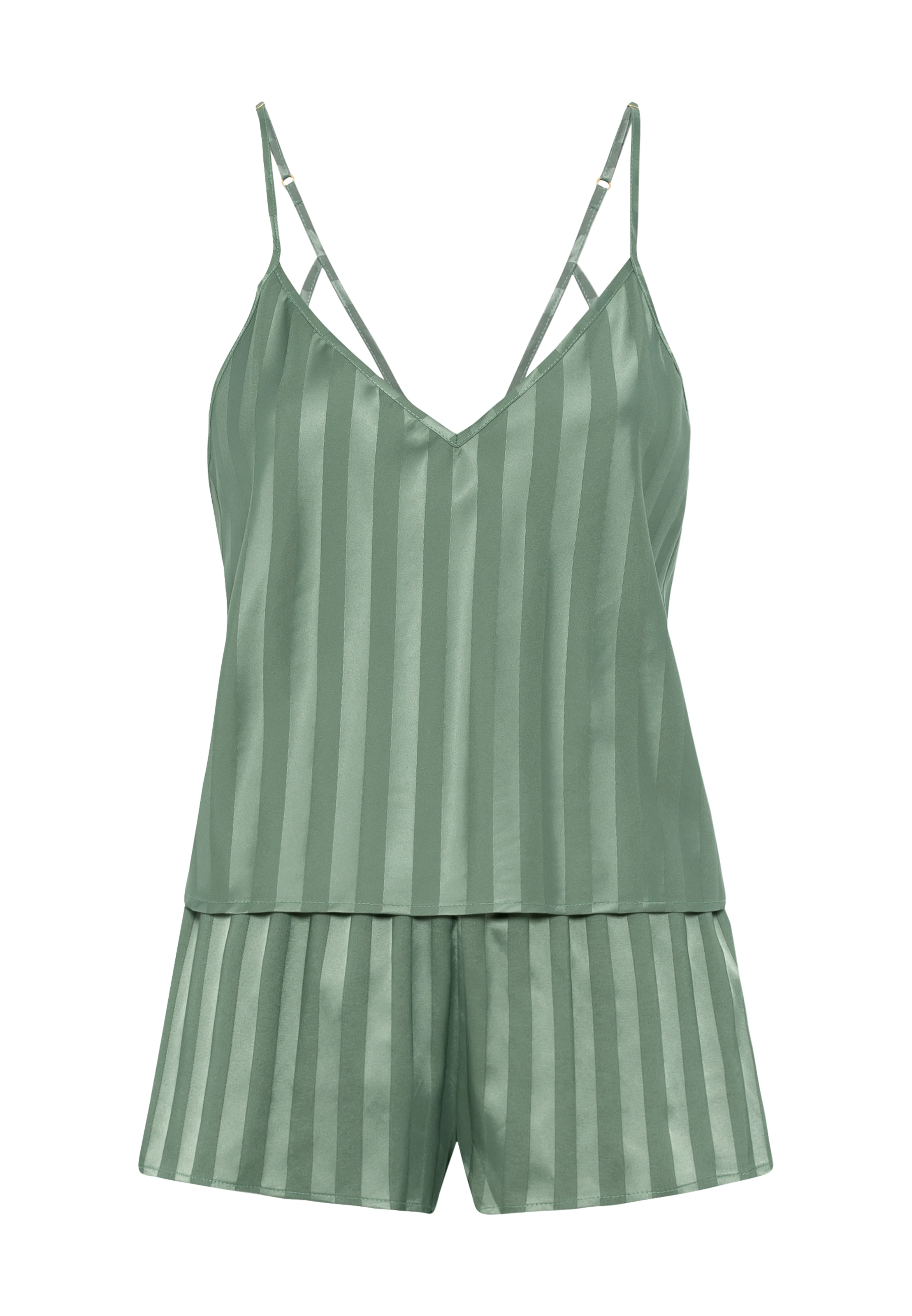 zaļš LSCN by LASCANA Pidžama: no priekšpuses