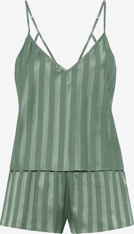 LSCN by LASCANA Pajama in Green: front