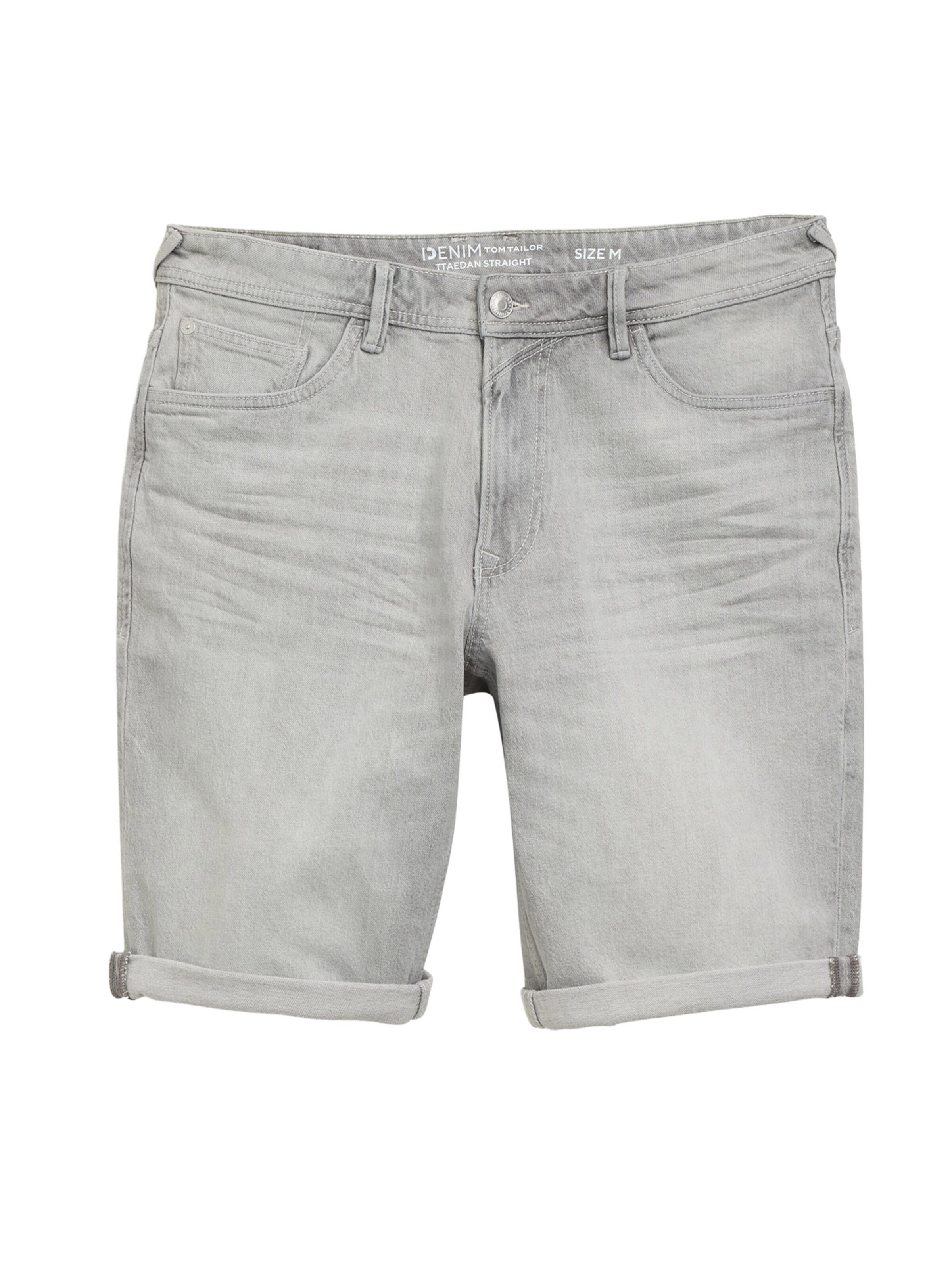 TOM TAILOR DENIM Regular Jeans 'AEDAN' in Grey: front