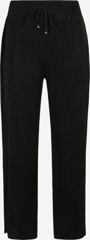Guido Maria Kretschmer Curvy - regular Pantalón 'Blanca' en negro: frente