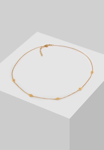 ELLI Halskette Choker 'Geburtsstein' in Gold