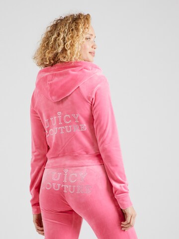 Veste de survêtement Juicy Couture en rose : devant