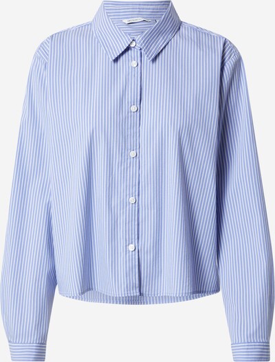 TOM TAILOR DENIM Bluse in blau / weiß, Produktansicht