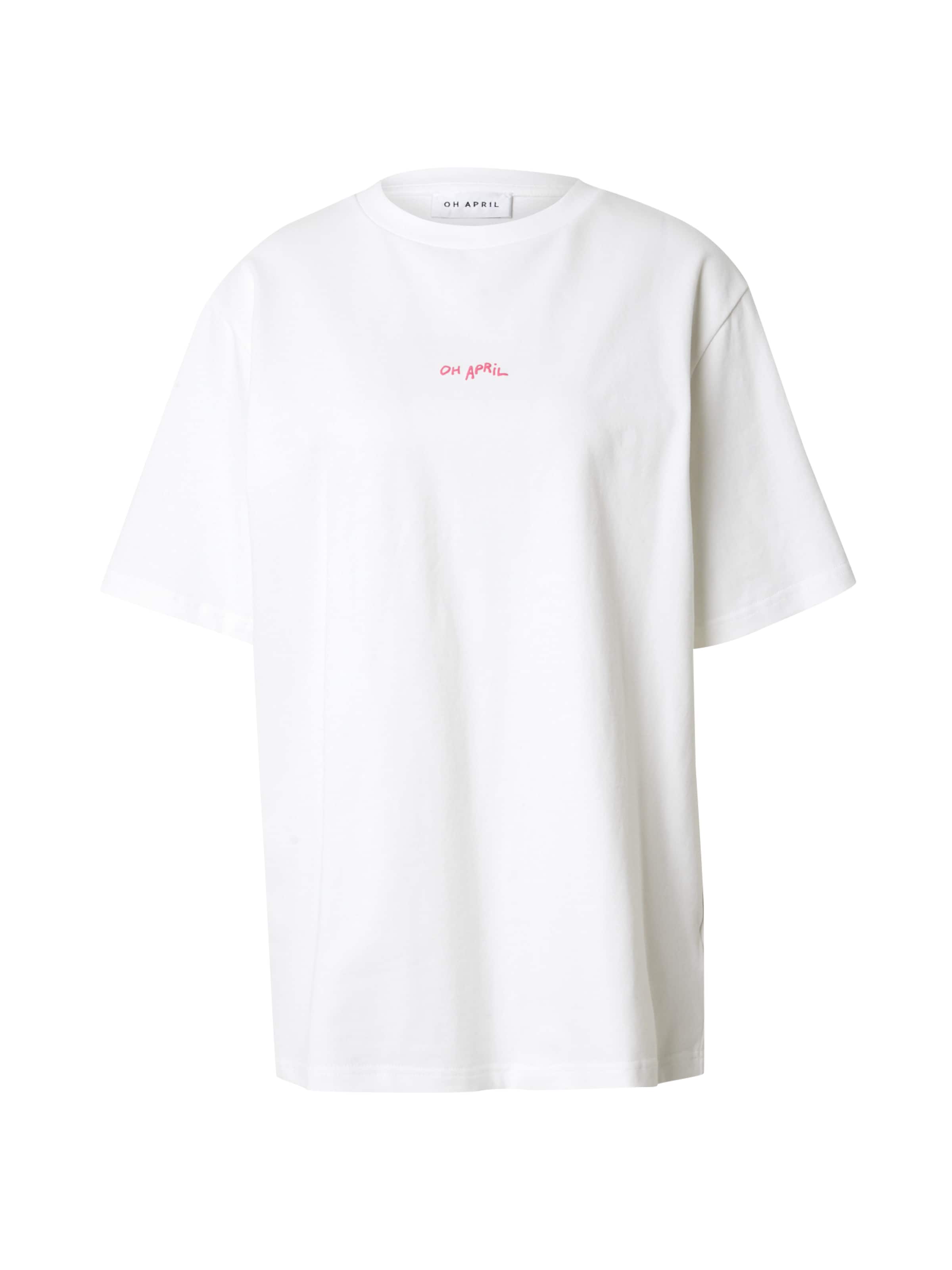 OH APRIL T-shirt 'Summer Party' i gul / rosa / röd / vit, Produktvy