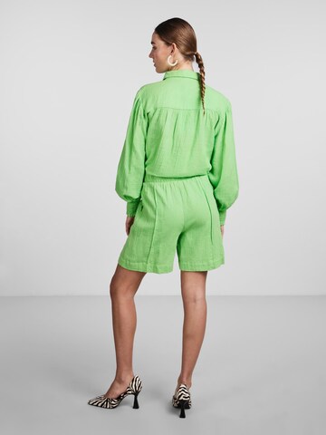 YAS Loosefit Broek 'Piro' in Groen