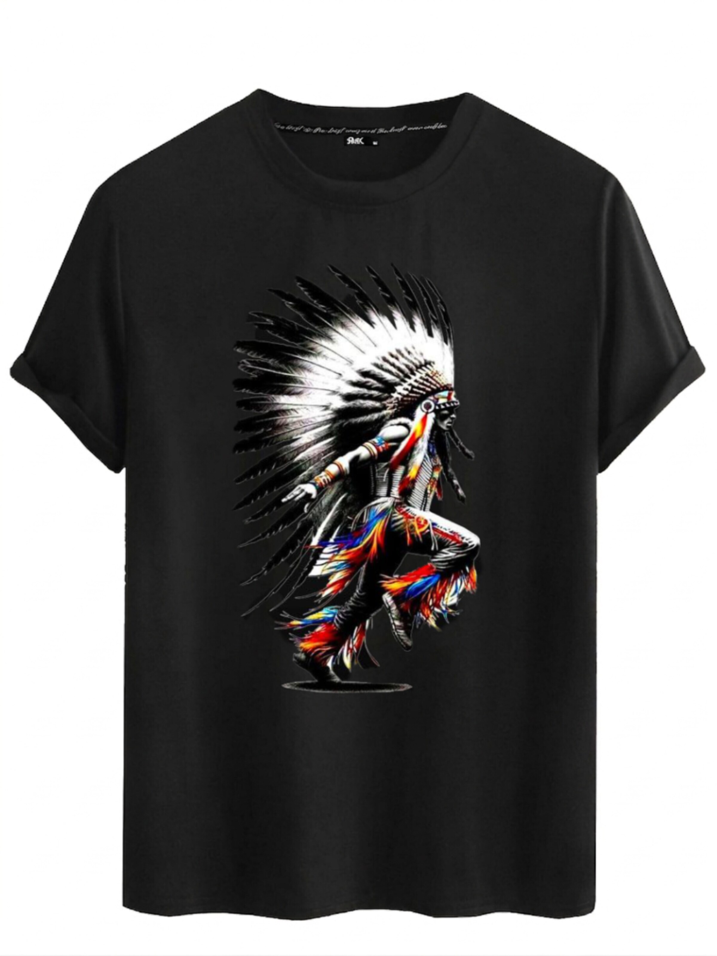 RMK Shirt '“kurzarm Streetwear ”'‌‌‌‌‌‌ in Schwarz: Vorderseite