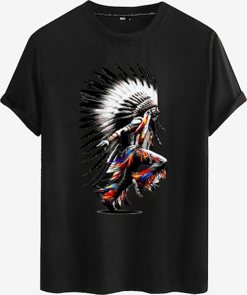 RMK Shirt '“kurzarm Streetwear ”' in Schwarz: Vorderseite