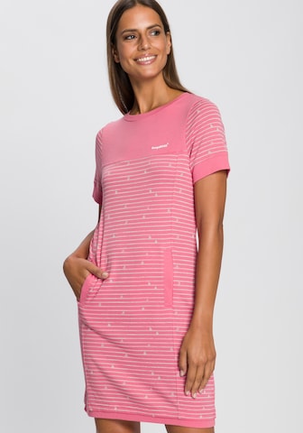 KangaROOS Sommerkleid in Pink: front