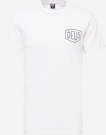 DEUS EX MACHINA Shirt 'Milano Address' in Wit: voorkant