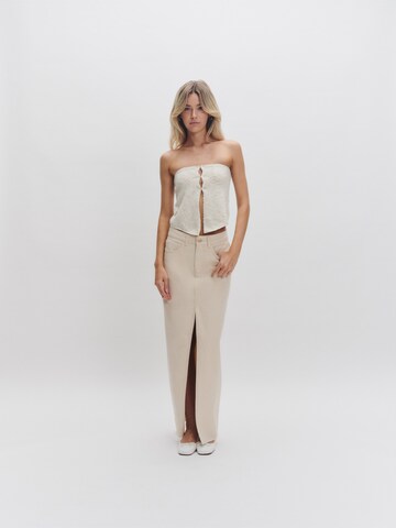 millane Skirt in Beige