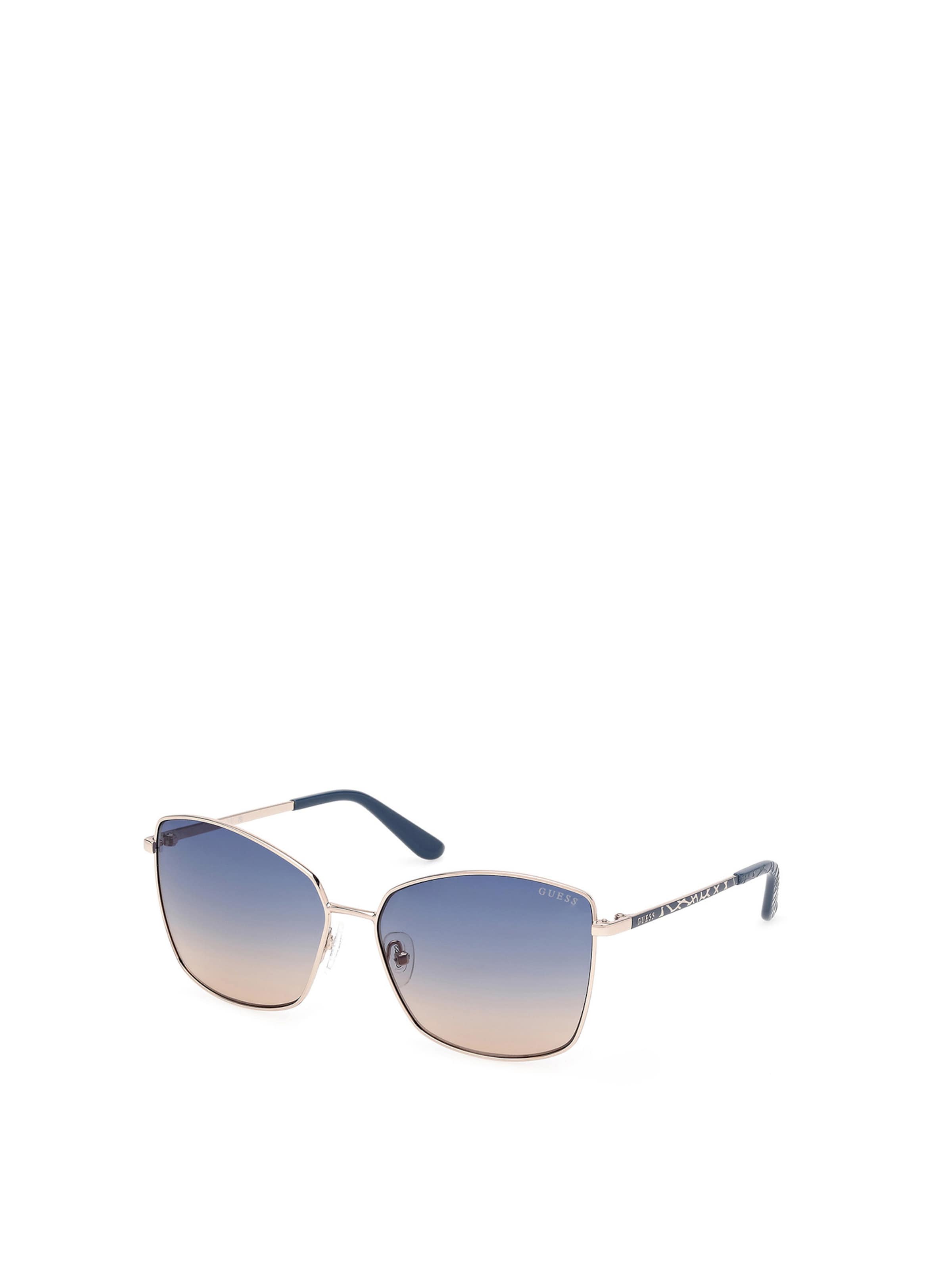 GUESS Sunglasses in Gold: front