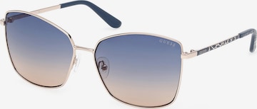 GUESS Sunglasses in Gold: front
