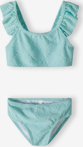 MINOTI Bustier Bikini värissä vihreä: etupuoli