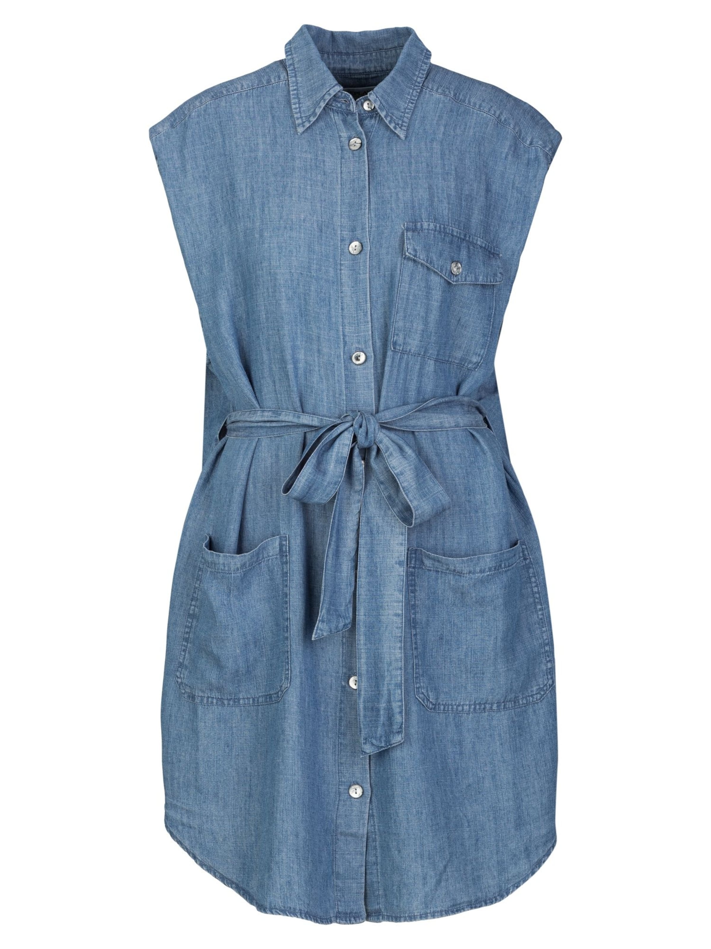 REPLAY Zomerjurk in Blauw: voorkant