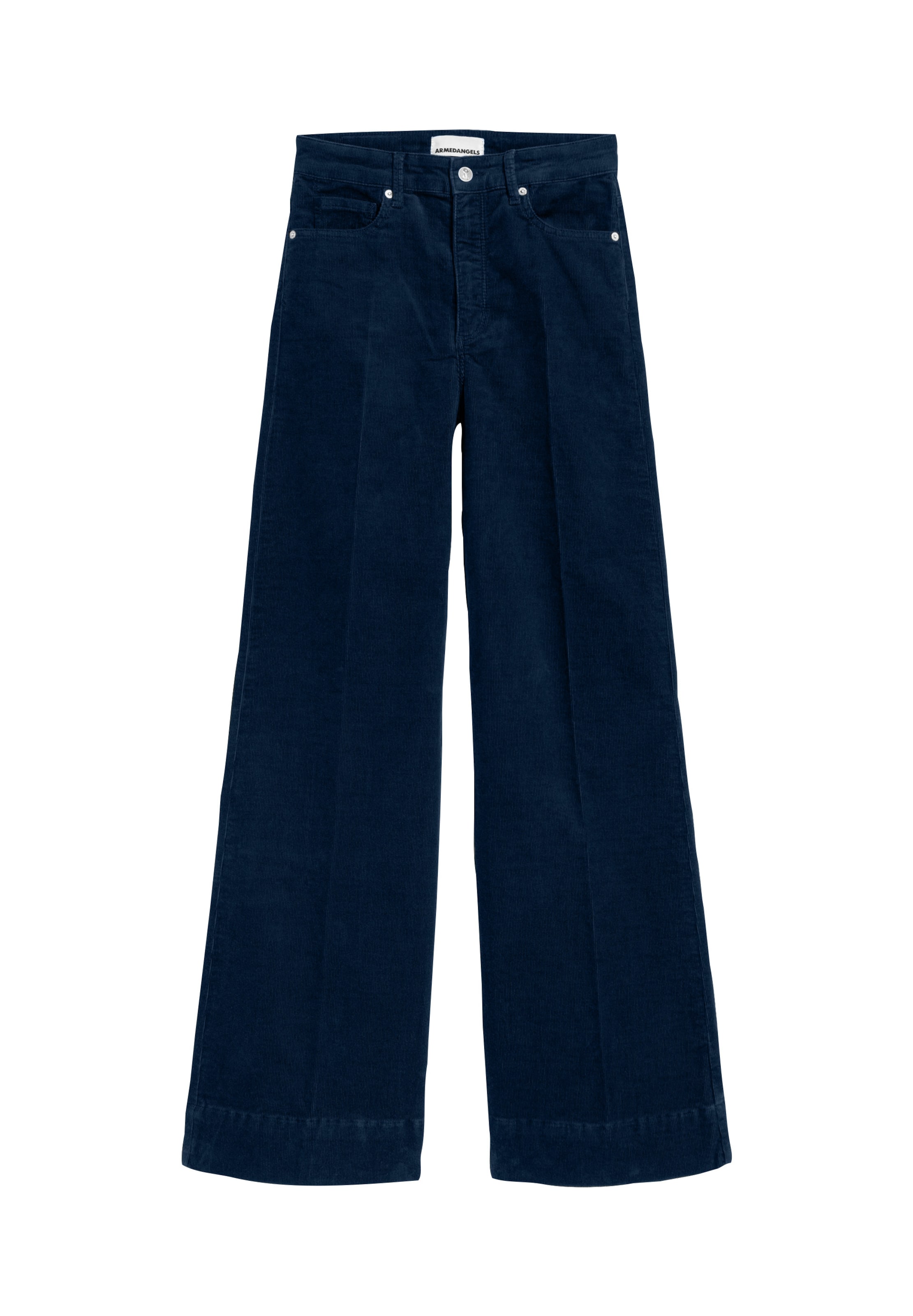 ARMEDANGELS Wide leg Broek 'MURLIAA' in Blauw: voorkant