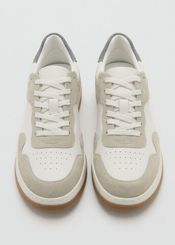 MANGO MAN Sneaker 'Maxim' in Weiß