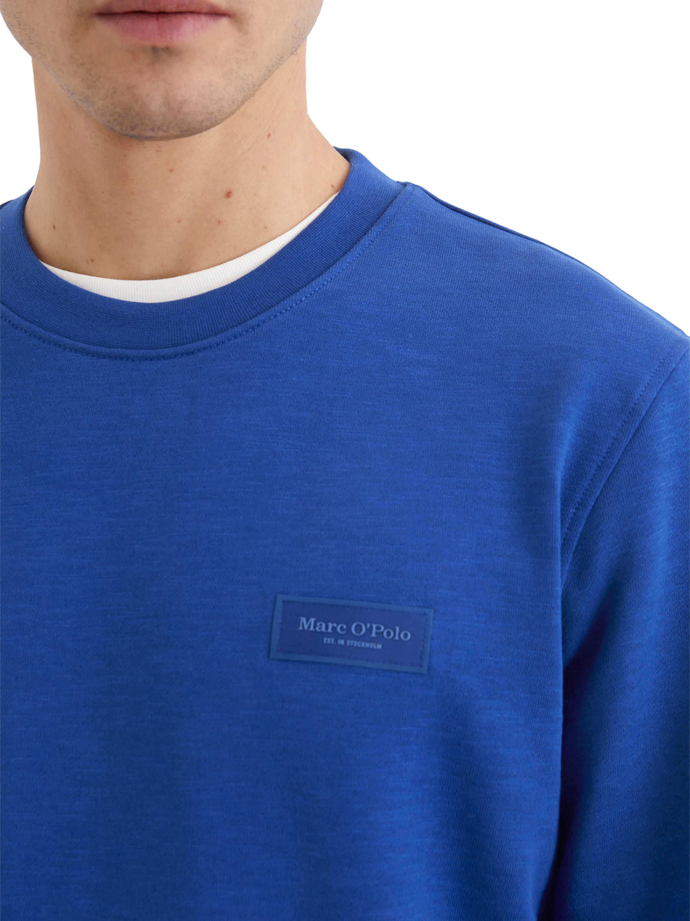 Marc O'Polo Sweatshirt in Blauw