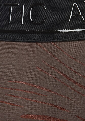 LASCANA ACTIVE - Skinny Pantalón deportivo en marrón