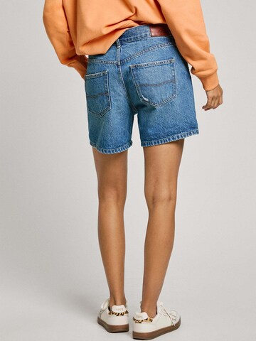 Pepe Jeans Regular Shorts 'Mable' in Blau