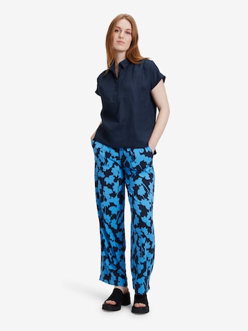 Betty & Co Loosefit Broek in Blauw