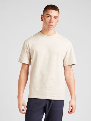 JACK & JONES T-Shirt in Beige: Vorderseite