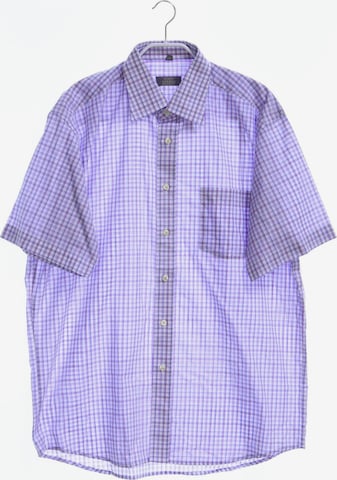Renato Cavalli Button Up Shirt in L in Purple: front