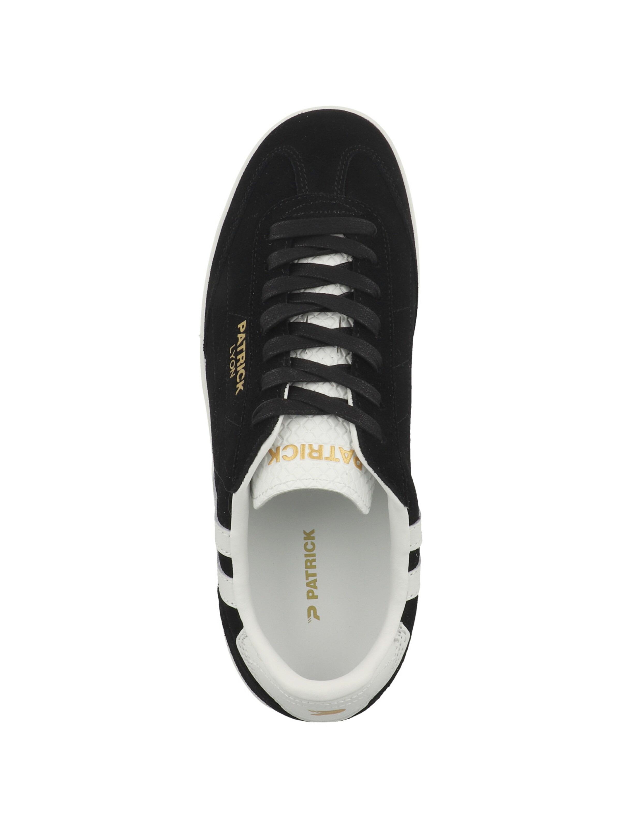 Patrick Platform trainers 'Lyon' in Black