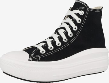 Sneaker alta 'CHUCK TAYLOR ALL STAR MOVE HI' di CONVERSE in nero: frontale