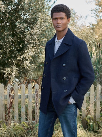 Next Prehoden plašč 'Caban' | modra barva