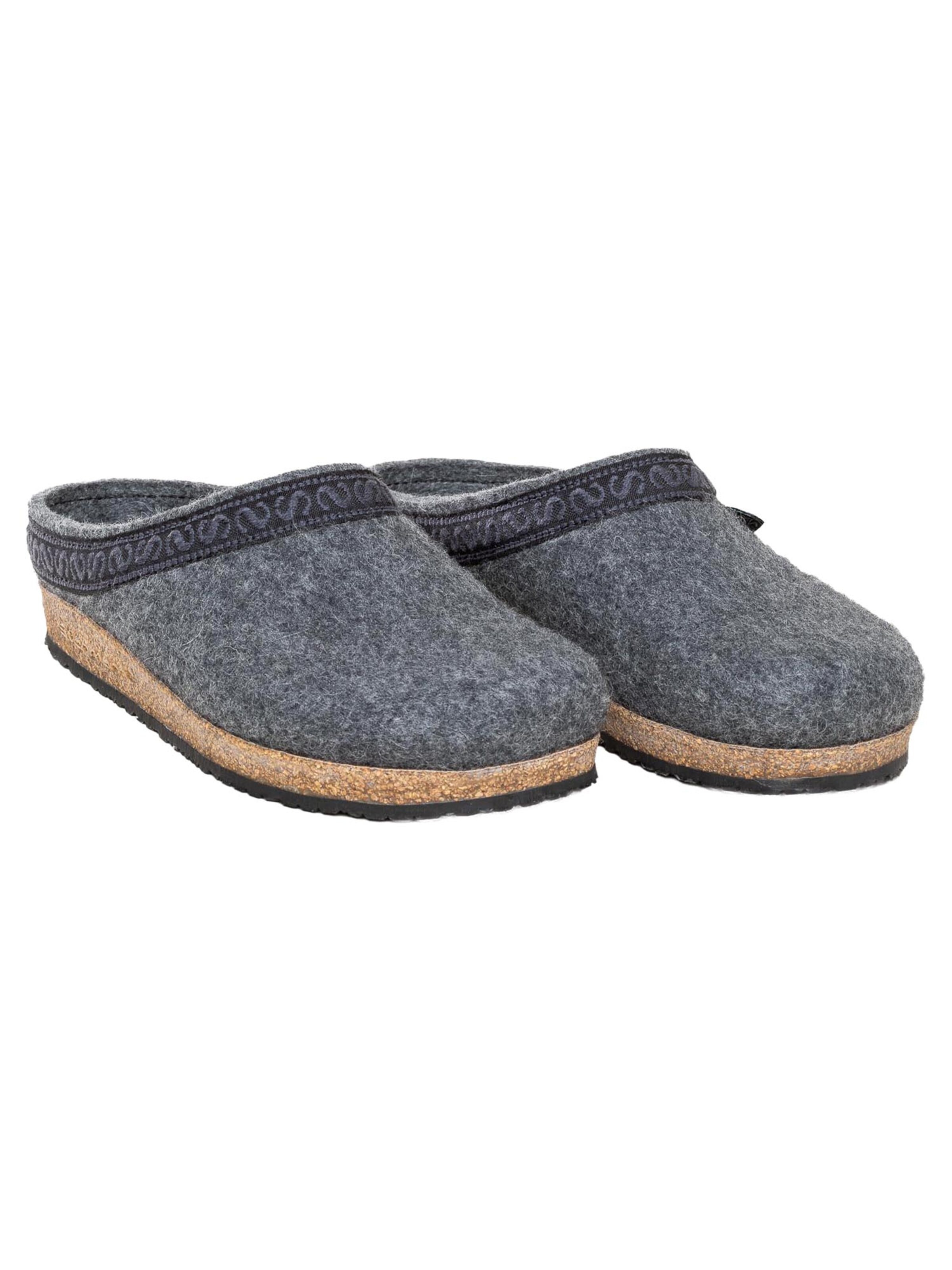 Stegmann Clogs 'Filz' in Grey