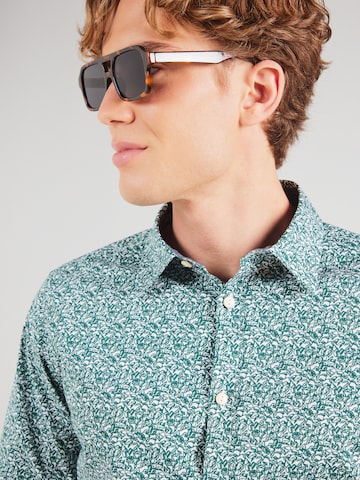 s.Oliver Slim Fit Hemd in Grün