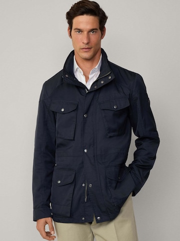 Hackett London Jacke 'Velospeed' in Blau: Vorderseite