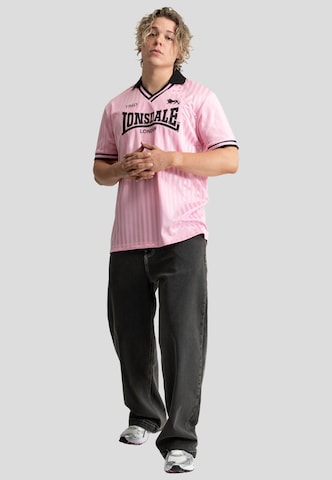 LONSDALE Shirt 'Footdee' in Roze